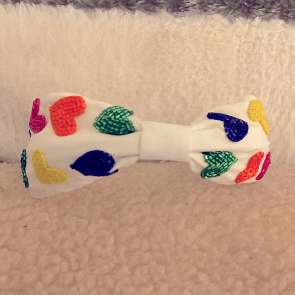 BEADED LOVE RAINBOW CONNECTION HEADBAND